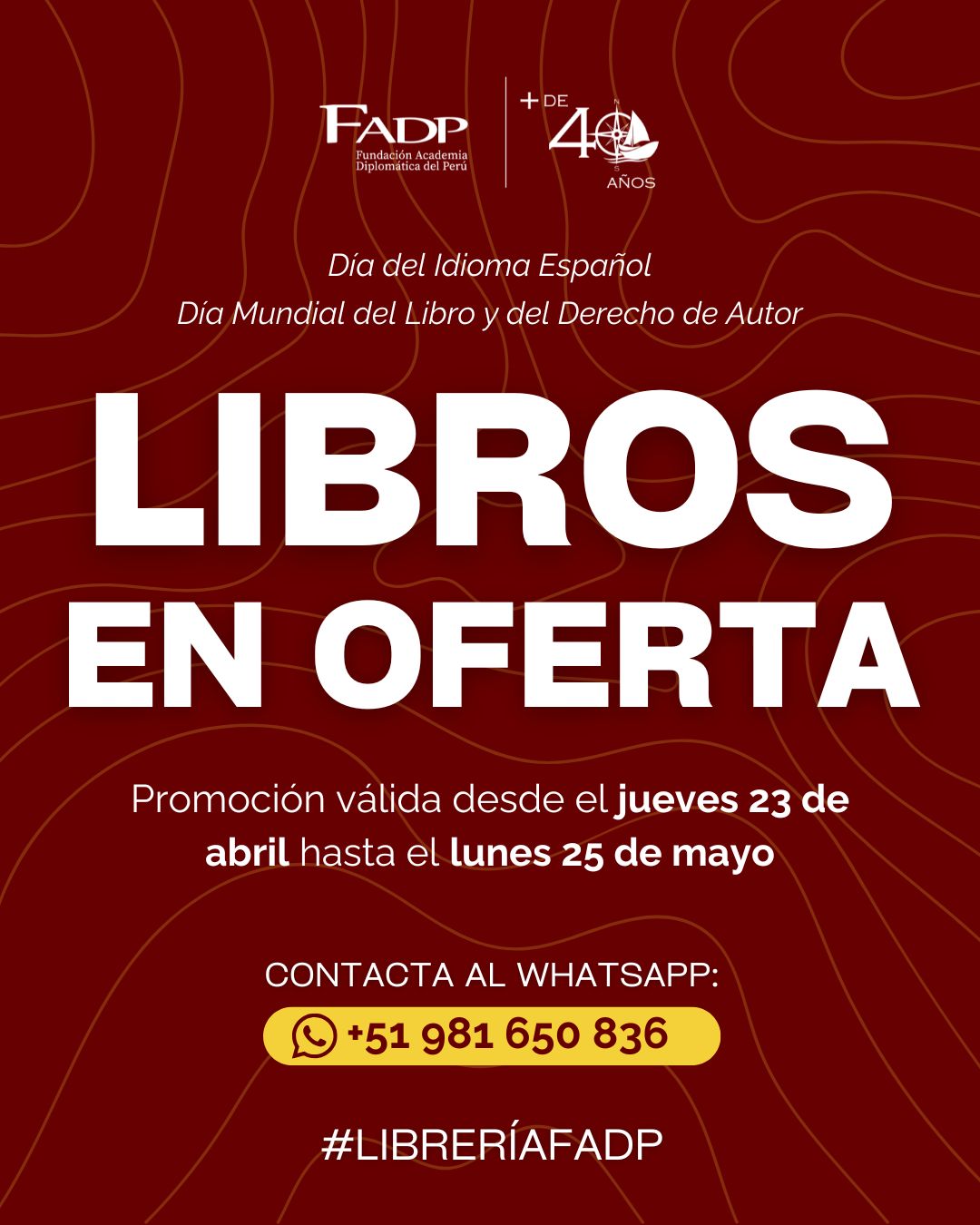 Anuncio Librería
