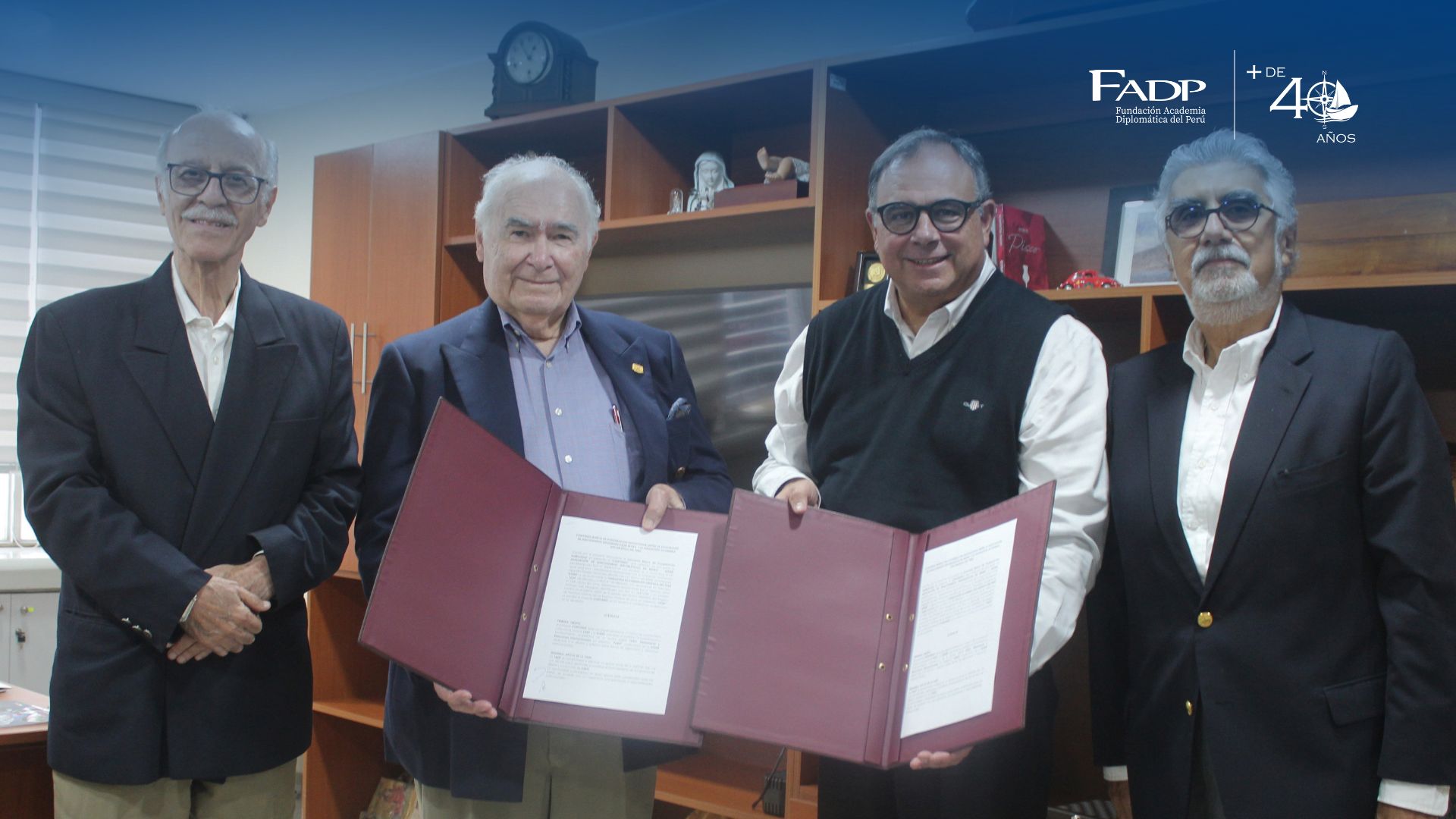 FADP y AFDER suscriben convenio de cooperación institucional